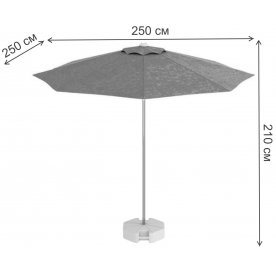 Зонт 50-1011-25/TILT/S/2709