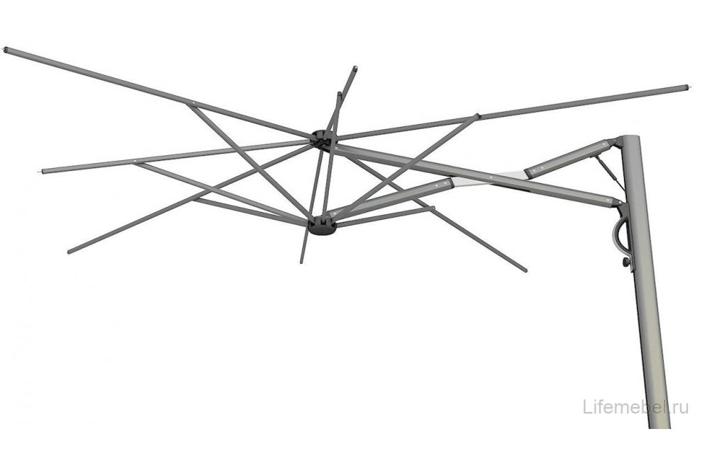 Зонт Astro Titanium титан / слоновая кость