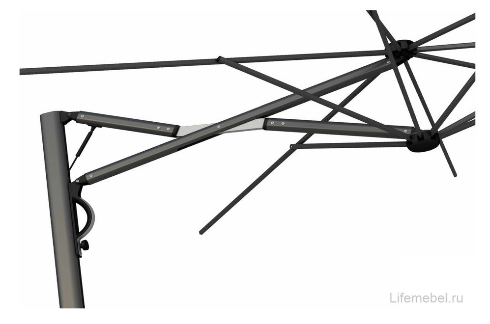 Зонт 091/C3030ASCA1N слоновая кость / графит