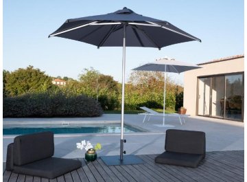 Зонт профессиональный Ø2.5 м Lido Titanium титан / антрацит