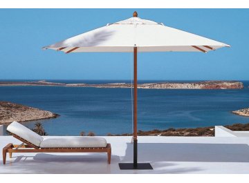 Зонт профессиональный 3х3 м Palladio Standard натуральный / слоновая кость