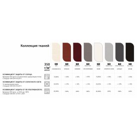 Зонт профессиональный 3х4 м Palladio Standard натуральный / слоновая кость