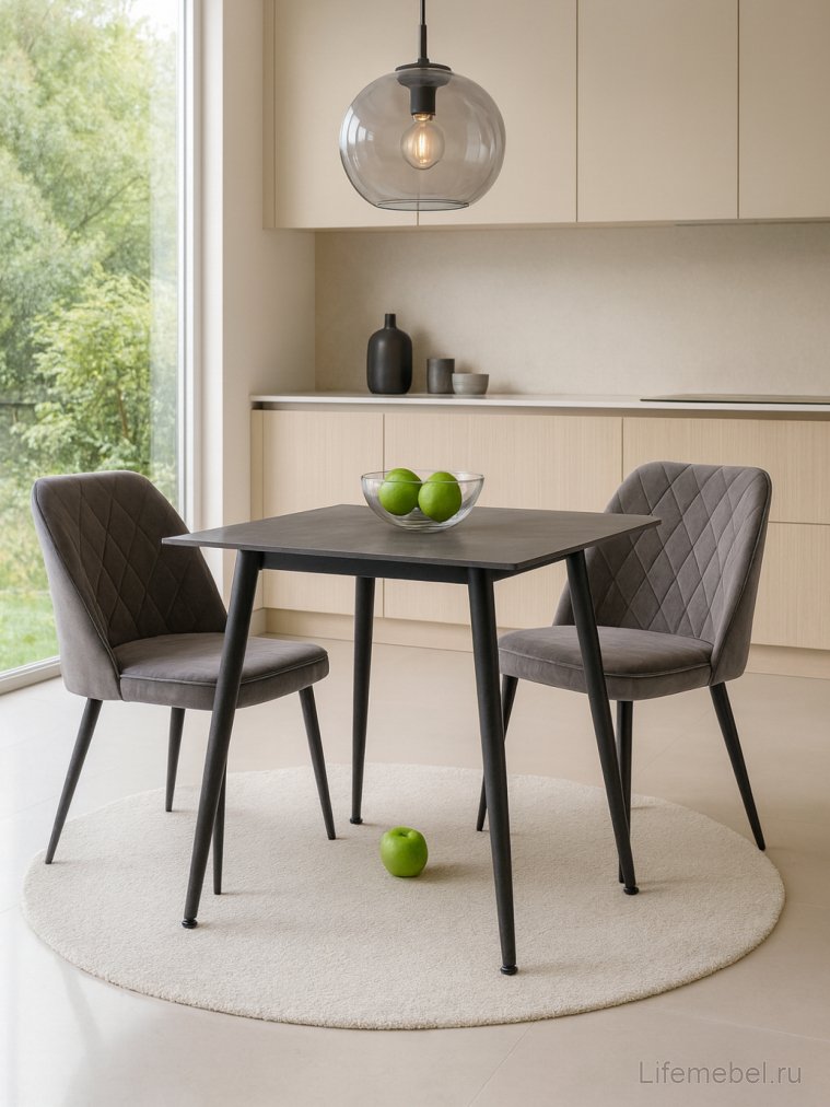 Керамический стол Rion черный