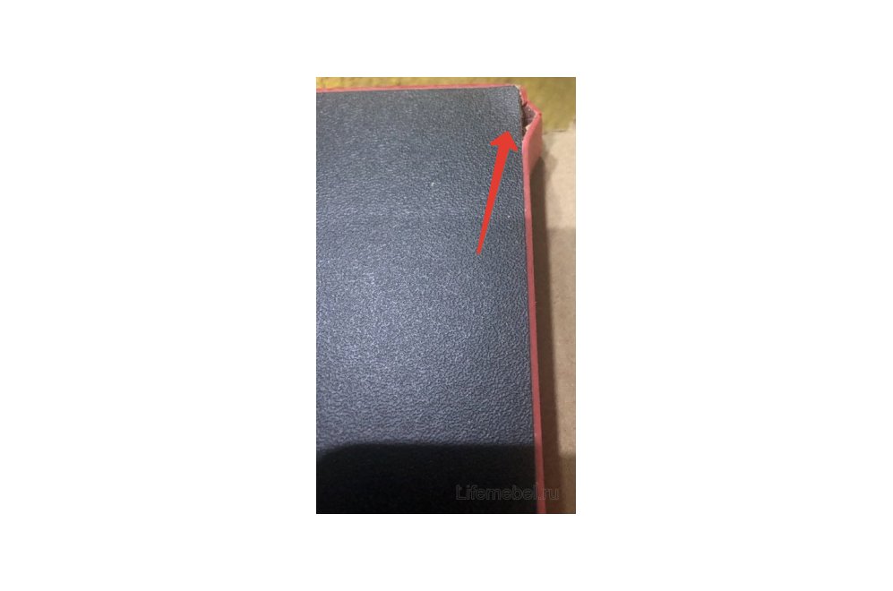 Письменный стол Эрмтрауд черный / красный  - Уцененный экземпляр