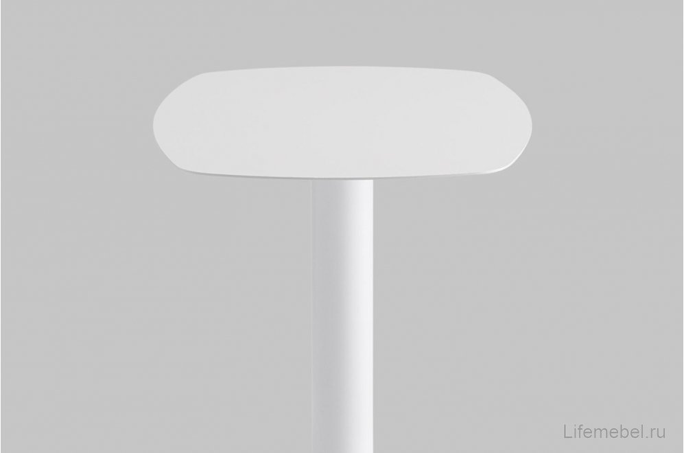Приставной столик Lanor L металл белый
