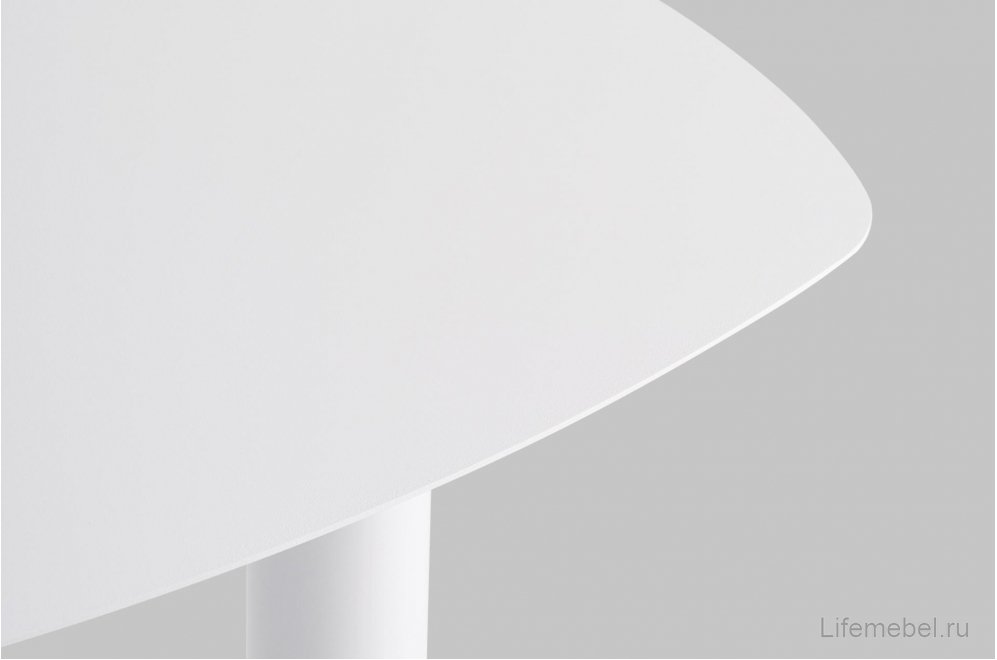 Приставной столик Lanor L металл белый