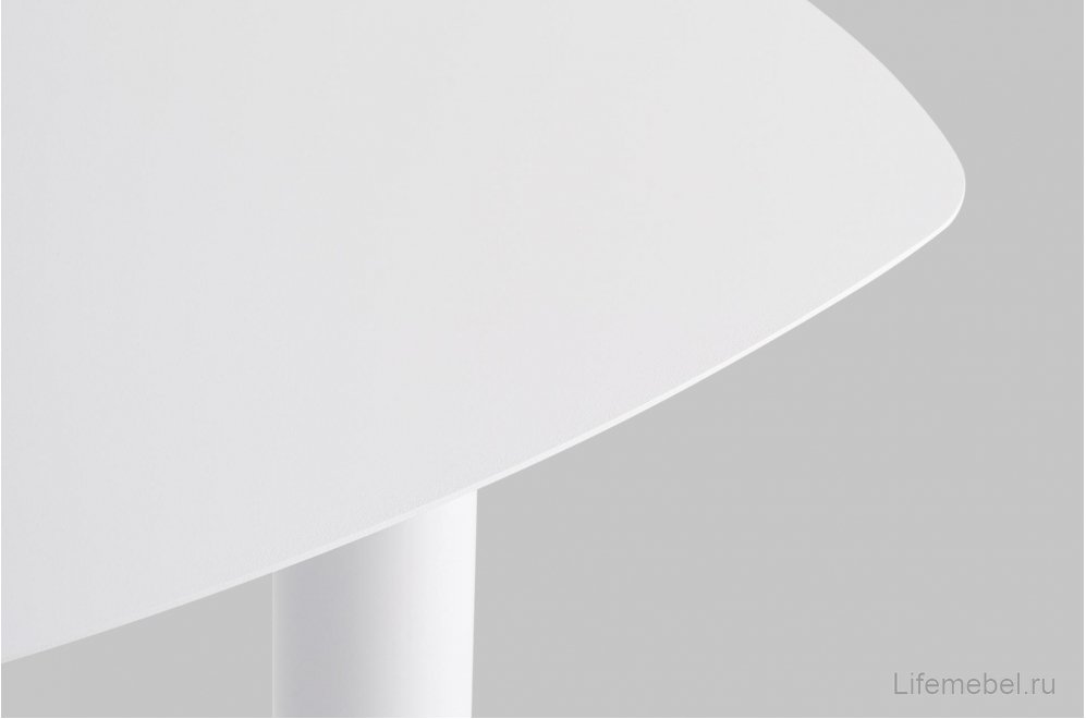 Приставной столик Lanor S металл белый