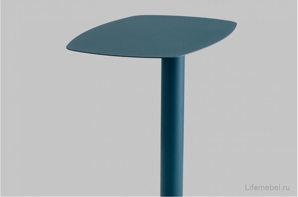 Приставной столик Lanor S металл синий