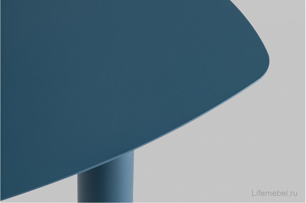 Приставной столик Lanor S металл синий