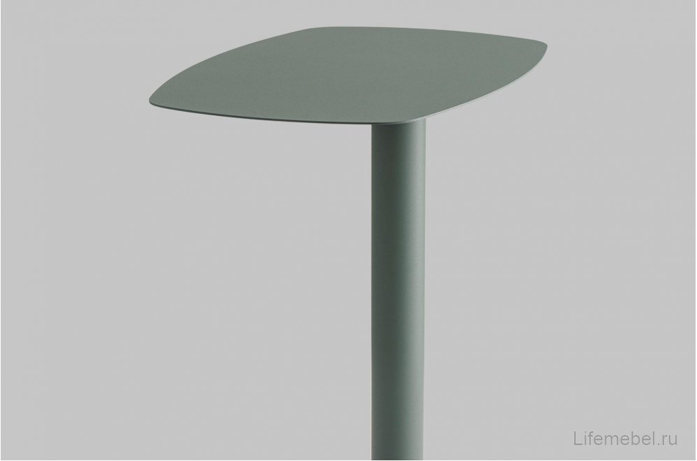 Приставной столик Lanor S металл зеленый