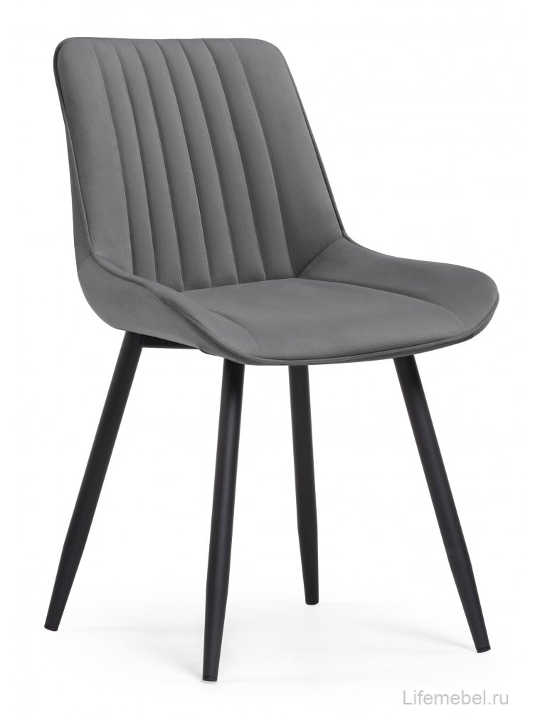 Комплект стульев Онда 4 шт темно-серый / черный