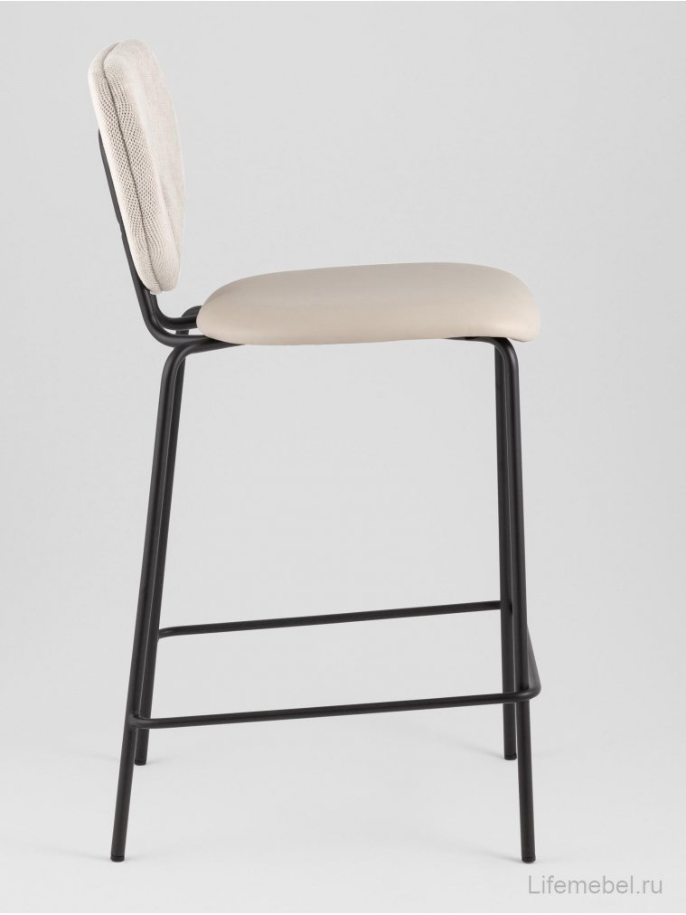 Полубарный стул Саймон бежевый