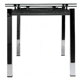 Стол раскладной Kvadro 110 черный - Уцененный экземпляр