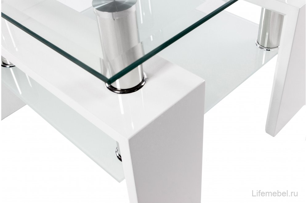 Журнальный стол ST-052 белый - Уцененный экземпляр