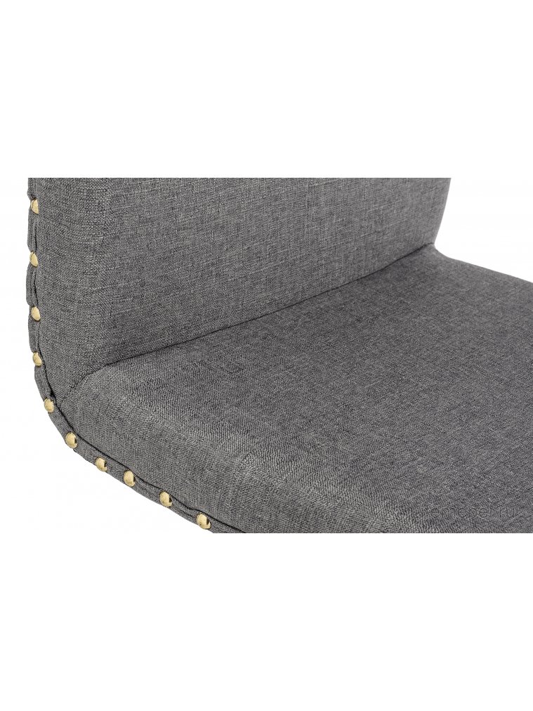 Барный стул Crown grey fabric