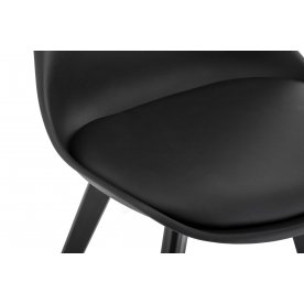 Деревянный стул Bonus black / black - Уцененный экземпляр