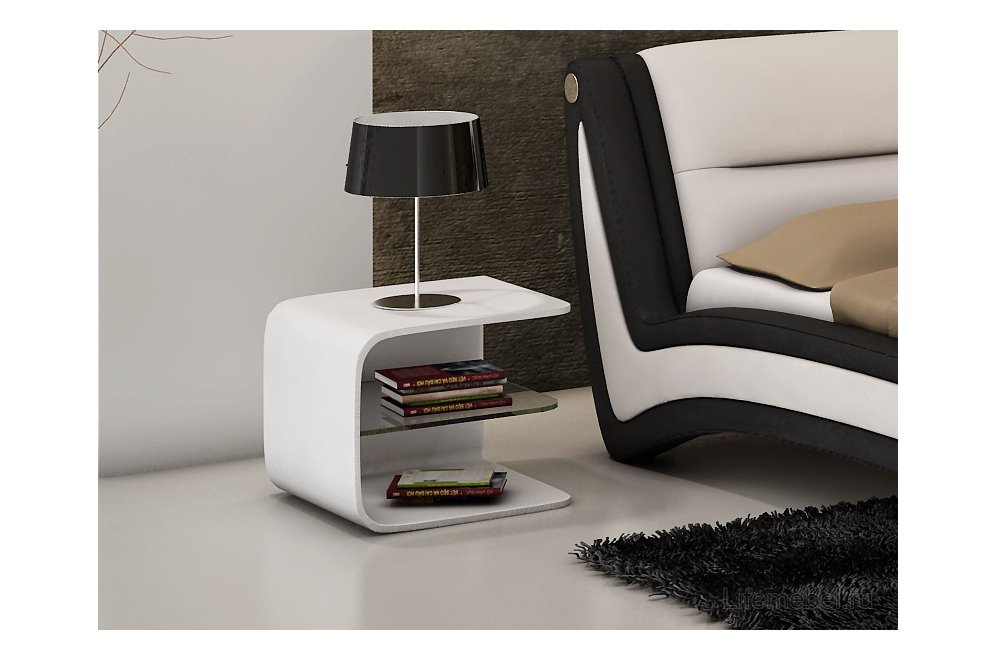 Тумба прикроватная N007 белая