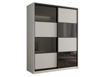 Шкаф-купе Кааппи 13 белый бриллиант 160х45