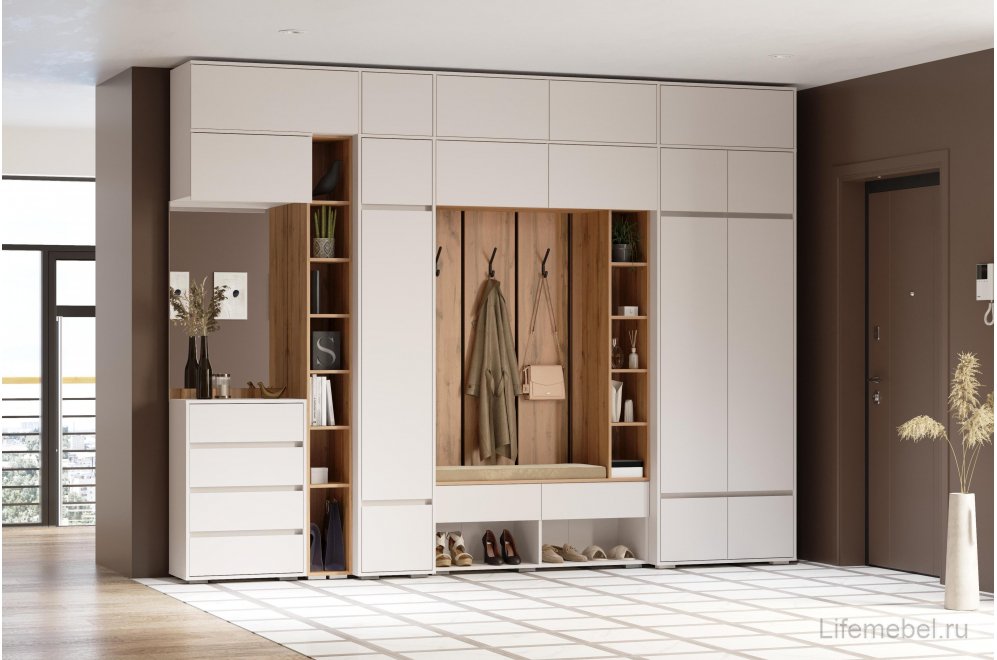 Навесной шкаф Роут кашемир