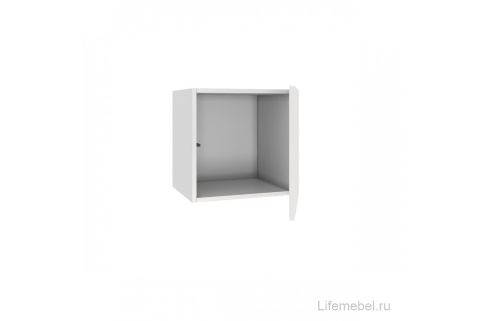 Шкаф навесной Бостон 40 белый ЛДСП