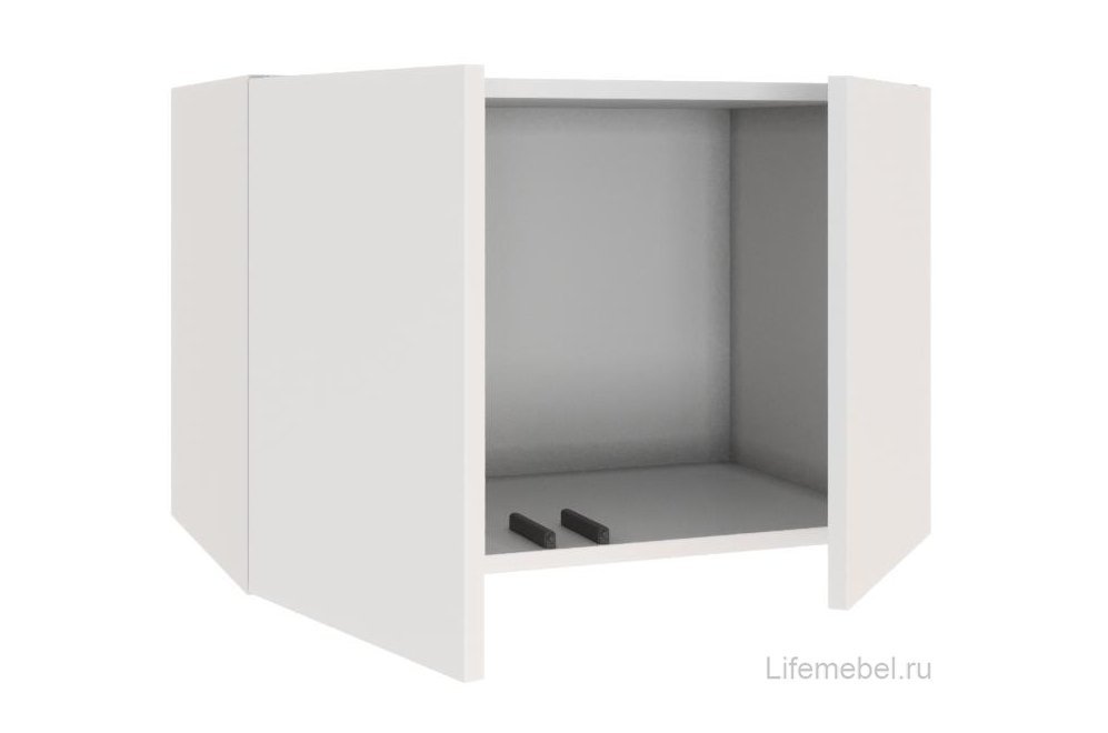 Шкаф навесной Бостон 60 белый
