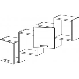 Шкаф навесной Флэш