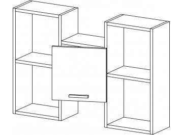 Шкаф навесной Флэш