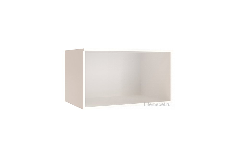 Шкаф навесной Лагуна-08 белый / дуб юкон