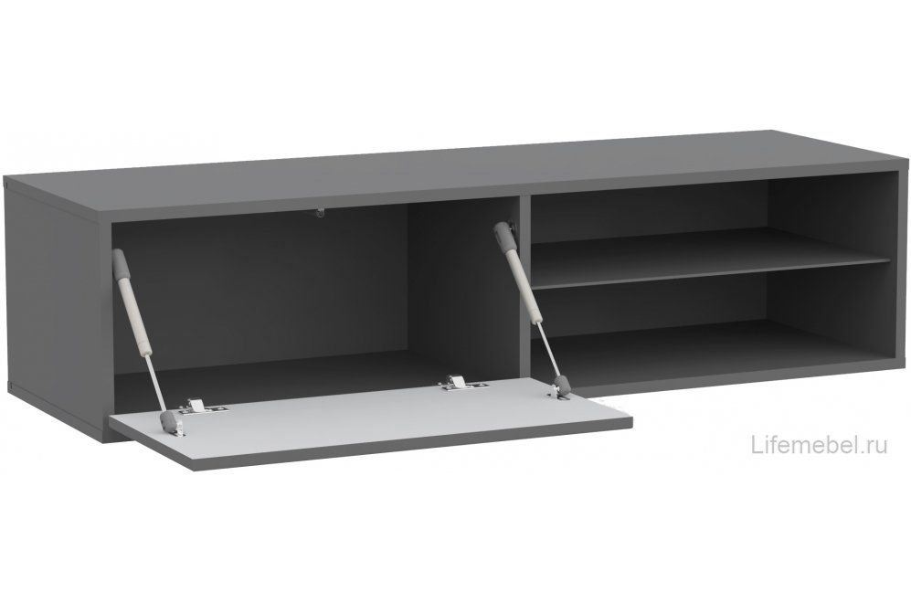 Шкаф навесной Лоук ТИП-36 серый графит