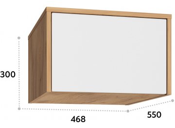Шкаф навесной Оптима