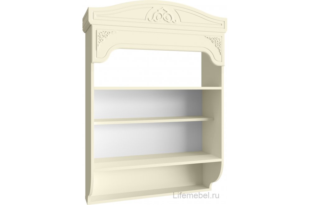 Шкаф навесной Ассоль плюс АС-14 ваниль