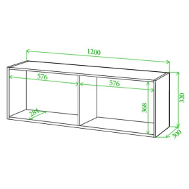 Шкаф навесной Той КБЕ