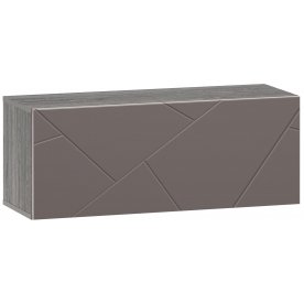 Шкаф навесной Summit НМ 014.21-01 10 26 ПВХ софт графит / ясень анкор темный kr