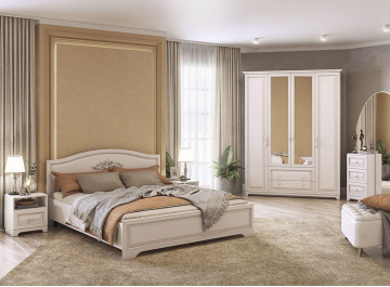 Шкаф четырехдверный Белла