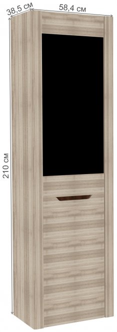 Шкаф Афина А16 ясень таормина