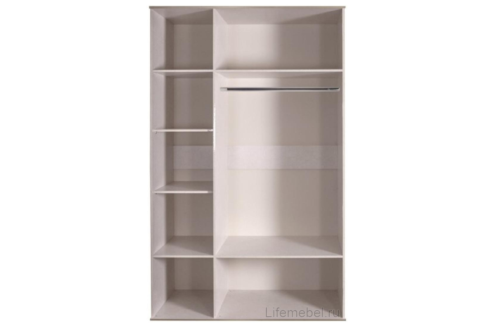 Шкаф Rimini 3s латте с золотом