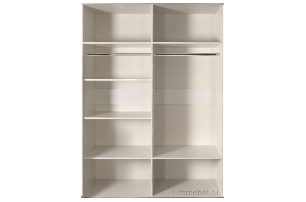 Шкаф Rimini 181 с зеркалами орех империя / золото