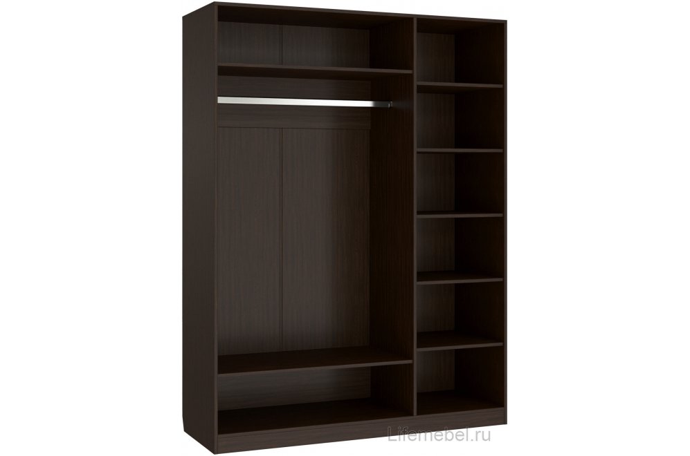 Шкаф Анастасия АН-3К венге луизиана / венге трехдверный