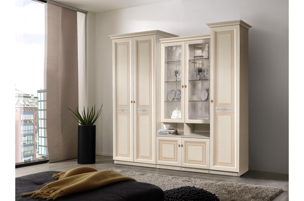 Шкаф Анна АНМ-1 правый штрих