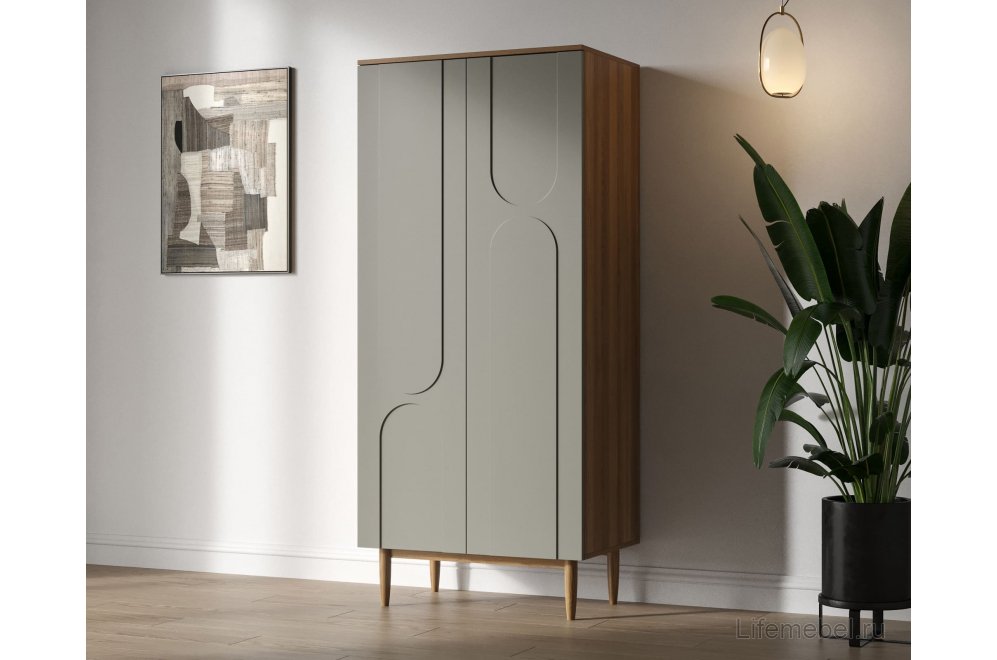 Шкаф Арка (Arka) AR12-f2 Темно-бежевый