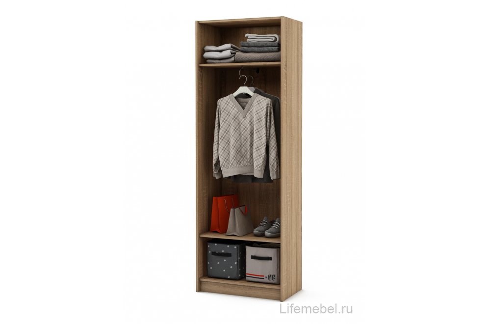 Шкаф Август-6 платяной дуб сонома