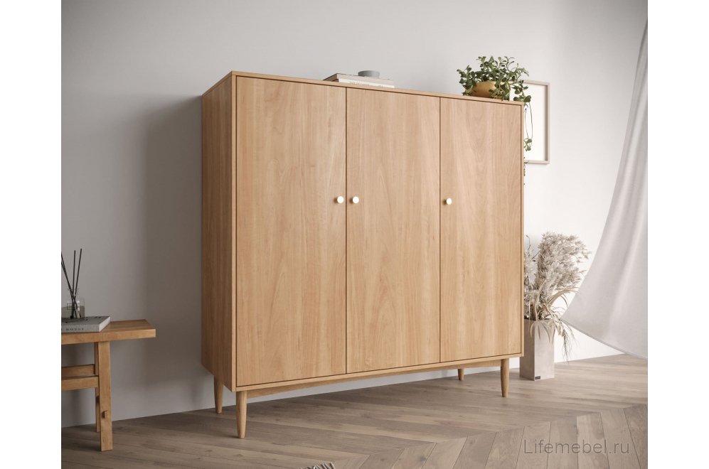 Шкаф Баббл (Bubbles) BBL04S Орех