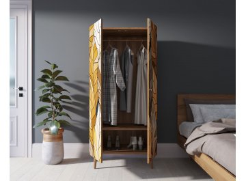 Распашной шкаф Бербер (Berber) BB08/Print_08 разноцветный