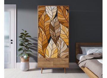 Распашной шкаф Бербер (Berber) BB16/Print_08 разноцветный