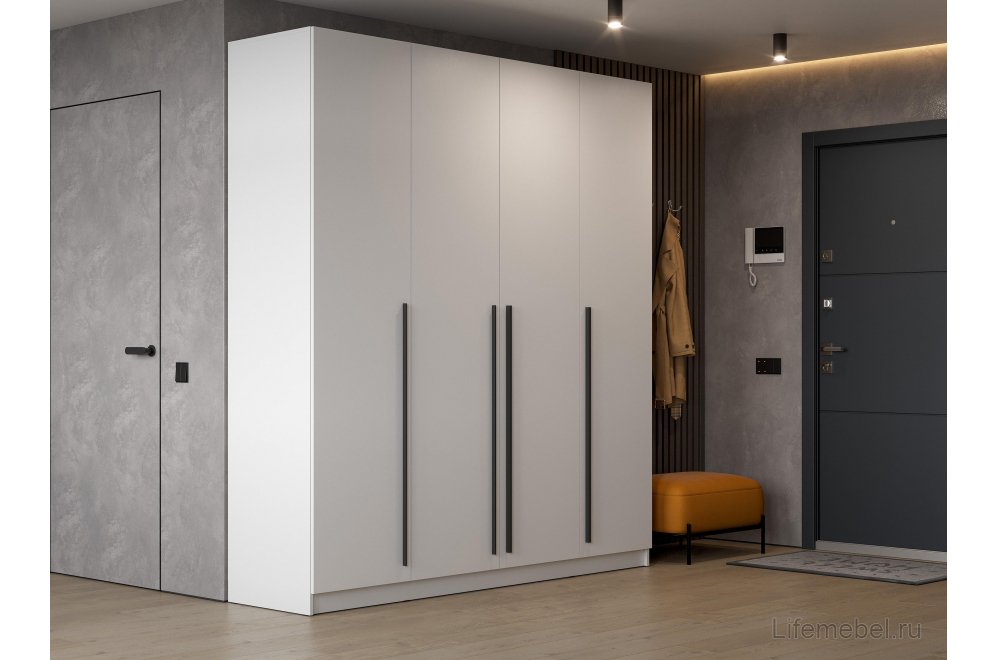 Шкаф Бирма ШК-2000 белое дерево / белое дерево