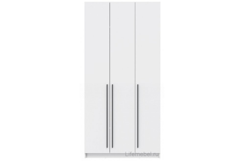 Шкаф Брандо 67.08 трехдверный лдсп белый
