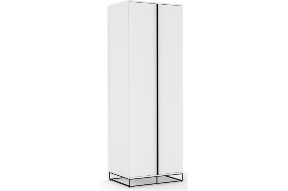 Шкаф City 60 двухстворчатый белый