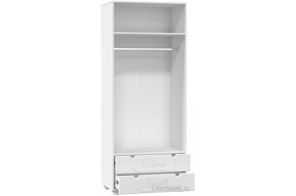 Шкаф ДримСтар ДС-60К белое дерево