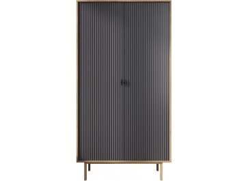 Шкаф распашной Эмерсон (Emerson) EM091/7024/L коричневый