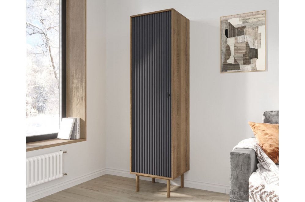 Шкаф Эмерсон (Emerson) EM101/7024/L коричневый